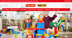 Desktop Screenshot of polesie.de